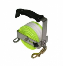 large dr 07 reel aluminium handle zeepro 90meter balidiveshop 1